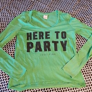 Pink brand long sleeve tshirt